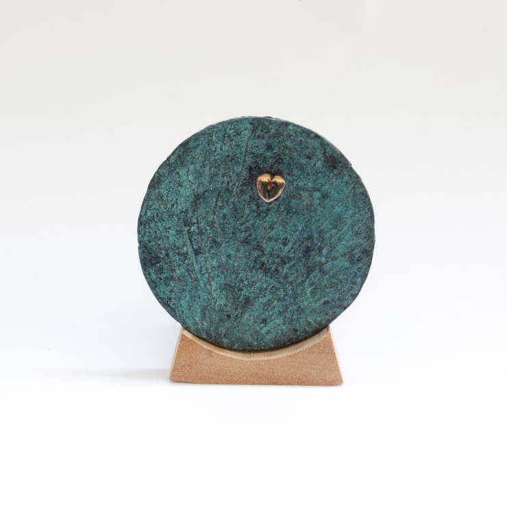 Margaret Lovell Enarxi - Inception, 2025 Bronze 8 cm diameter
