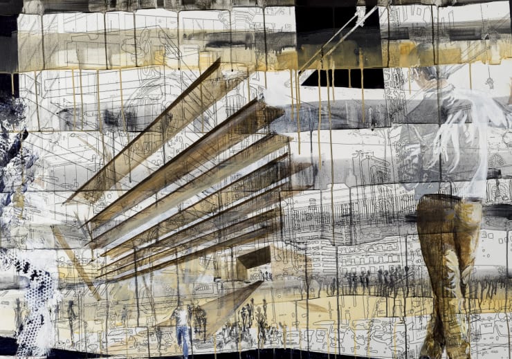 Painting titled 'Scope' by Anah Dunsheath