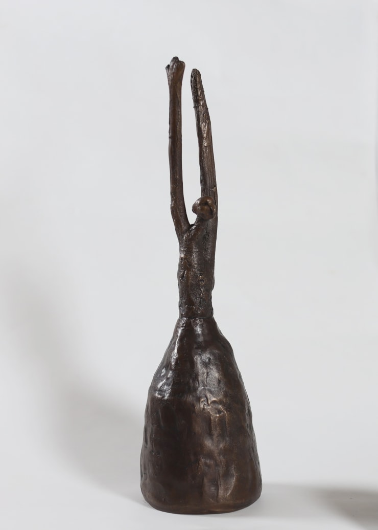 Bronwynne Cornish Beech Bell, 2021 Bronze 39 x 10 cm