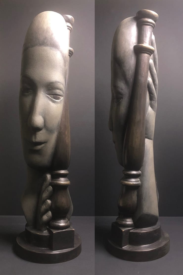 Terry Stringer Barbara Saint of Building, 2024 Bronze Unique 57 cm high