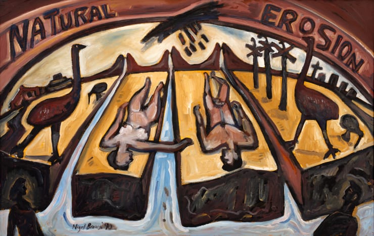 Nigel Brown, Natural Erosion, 1990