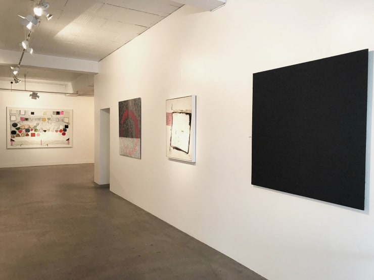 ARTIS Gallery Interior Featuring John Blackburn & Peter Panyoczki Exhibition