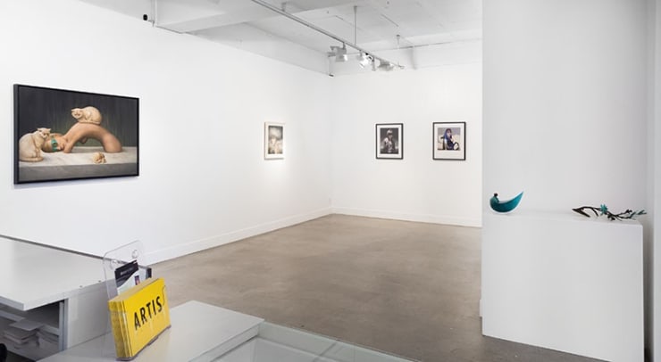 ARTIS Gallery Interior Featuring Liam Barr Exhibition