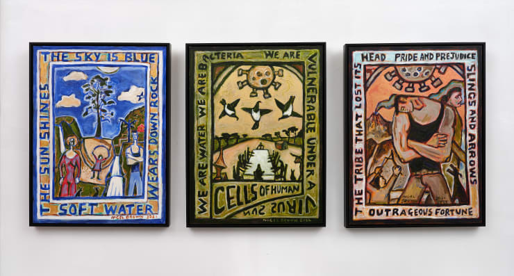 Nigel Brown, 'Cells of Human' exhibition