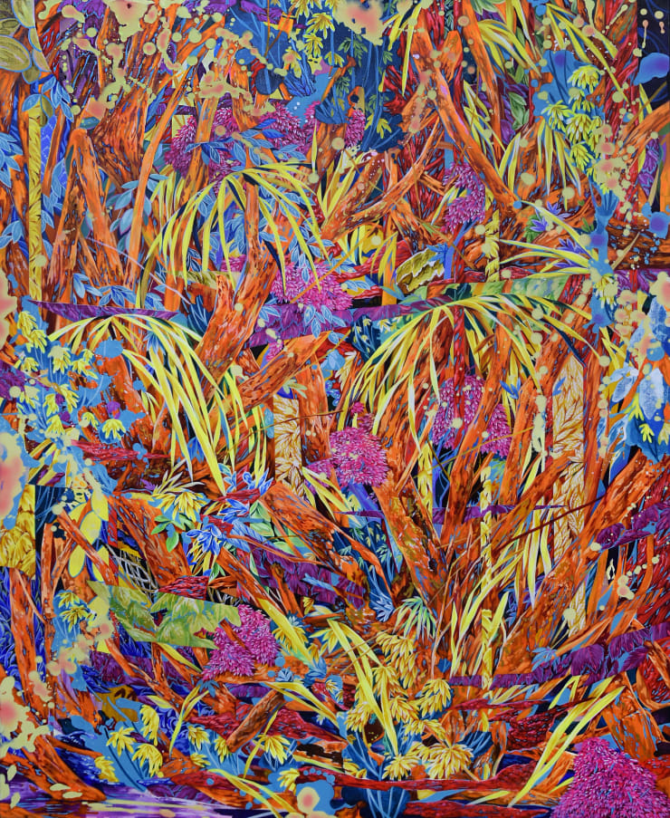 Parktaeria Untitled Acrylic On Canvas 116 8 91 0Cm 2023