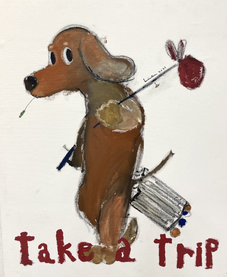Take A Trip 105Cm 86 5Cm Acrylic On Canvas 2021 180