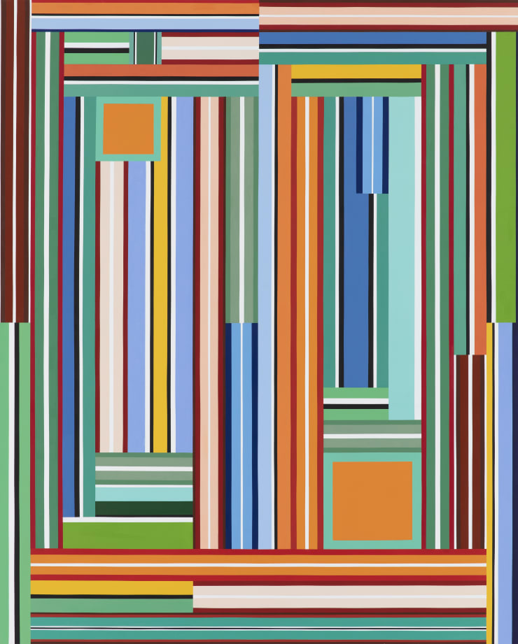 Untitled C19 20 Acrylic And Pigments On Canvas 162 2 130 3Cm 2020 1