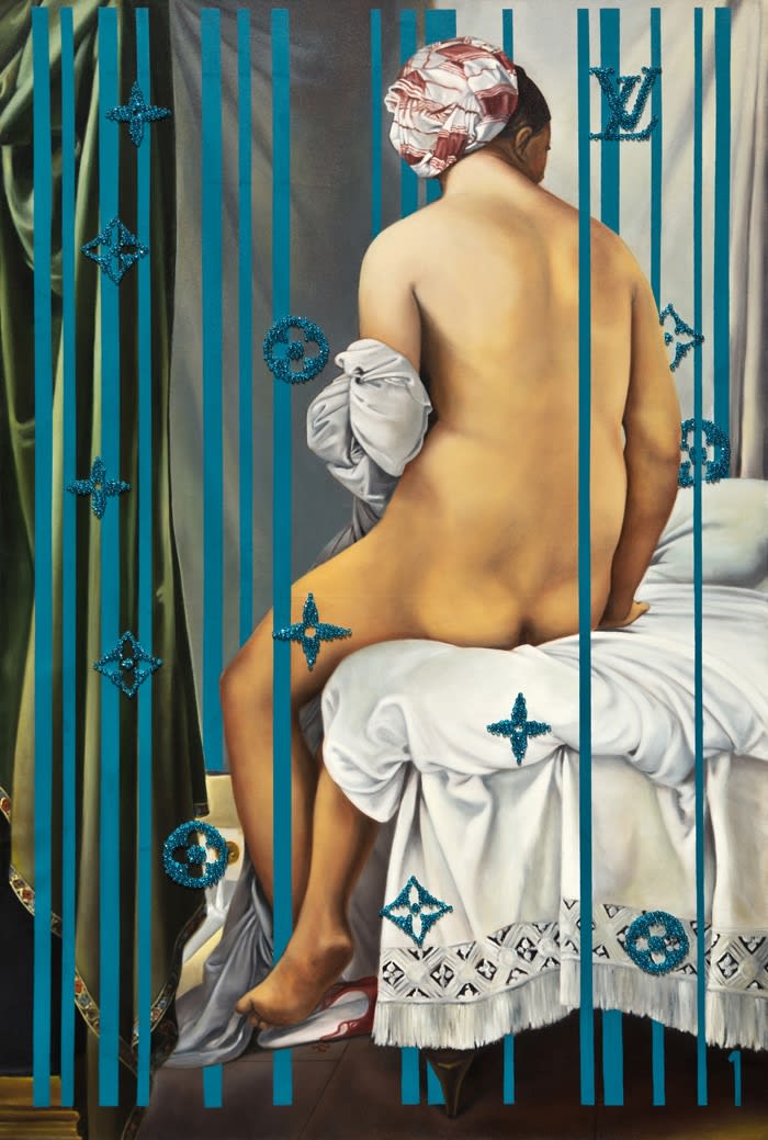 Asli Özok, The Valpinçon Bather, 2016