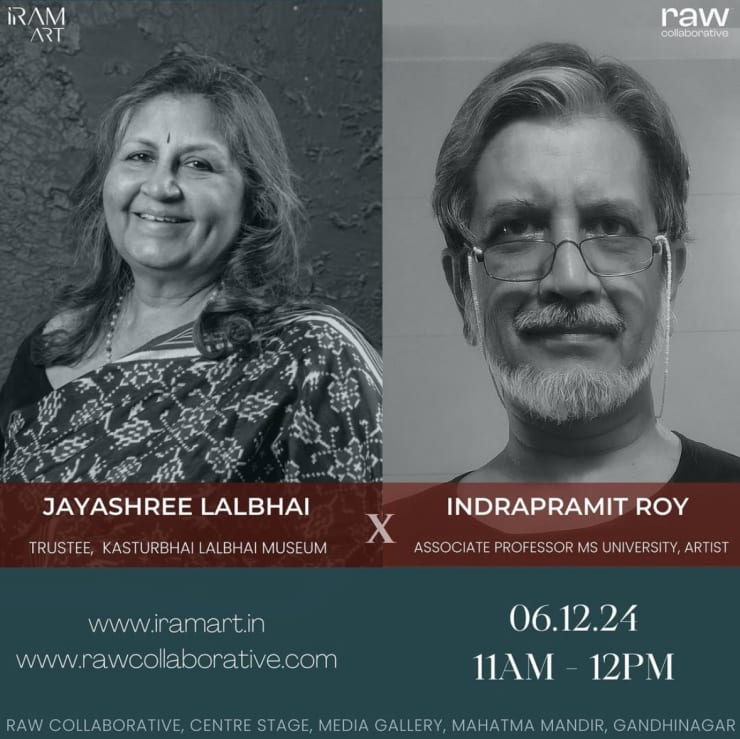 Fireside chat with Jayashree Lalbhai and Indrapramit Roy moderated by Satyajit Dave
