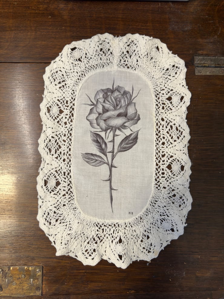 Karrie Arthurs, Just a Single Rose, 2024