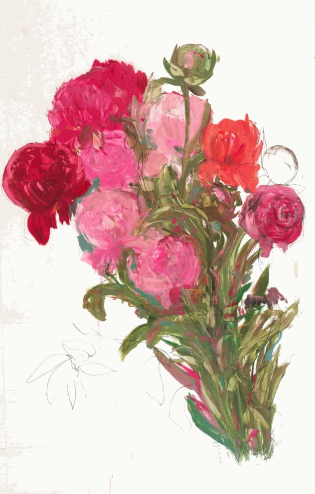 Madeleine Lamont, Pink Bouquet