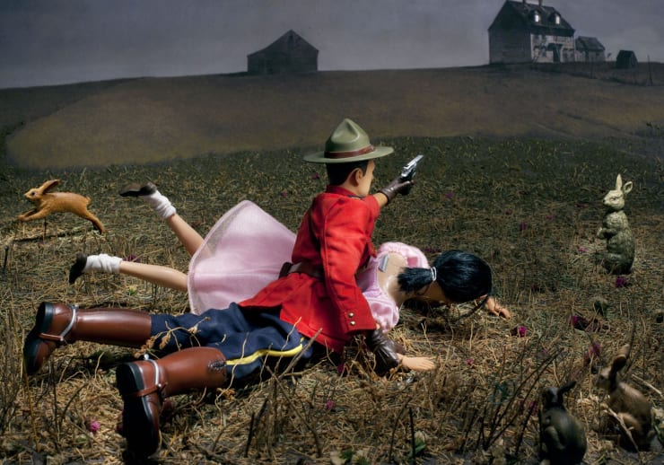 Diana Thorneycroft, Christina's World (gets turned upside down by Cpl. Dew Wright)