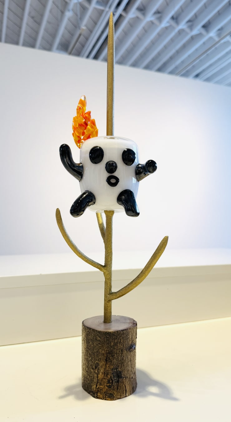 Phillip Bandura, Burning Marshmallow Buddies - OOOH, 2025