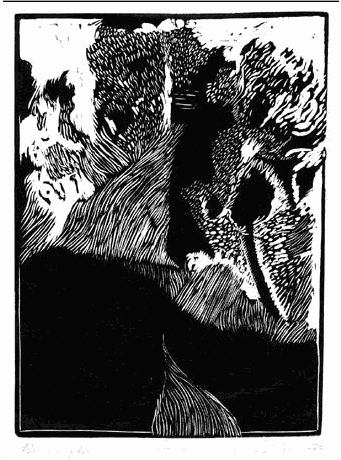 John K Esler, Burning Bush, 1982