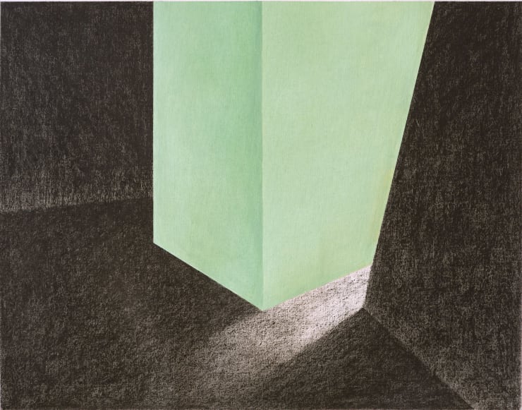Davide Pizzigoni, AN EMPTY SPACE Green, 2023