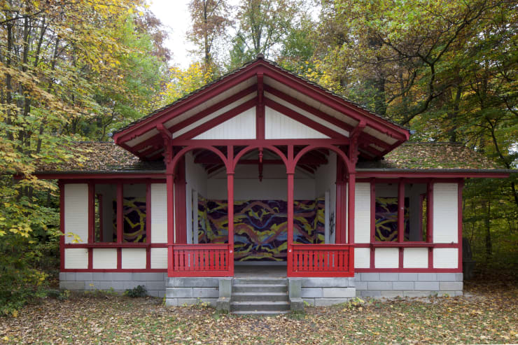 Thomas Sauter im Pavillon der Ruhigen Thomas Sauter