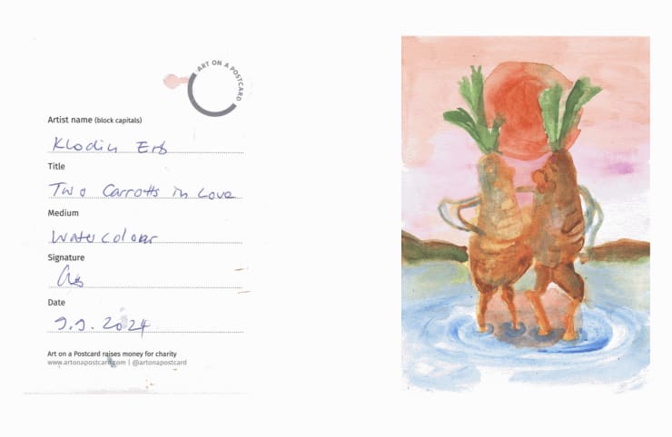 Klodin Erb | Ten Year Anniversary Auction: Curated by Art on a Postcard