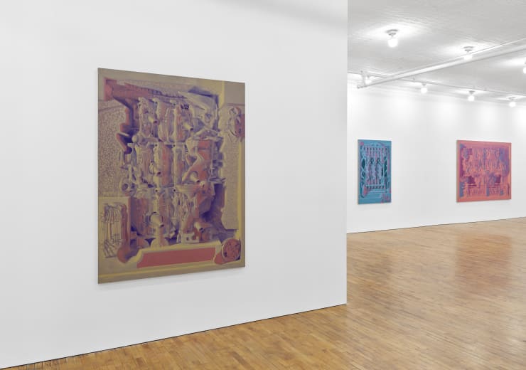 Exhibition view of All the Pomp of Yesterday, 2025. Image courtesy of Tara Downs, New York