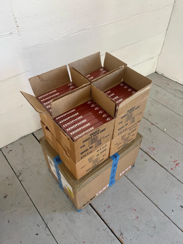 Mitchell Anderson: Dead stock, 2025 Sealed video games (Atari, 1987), 8 full cases; packaged as shipped