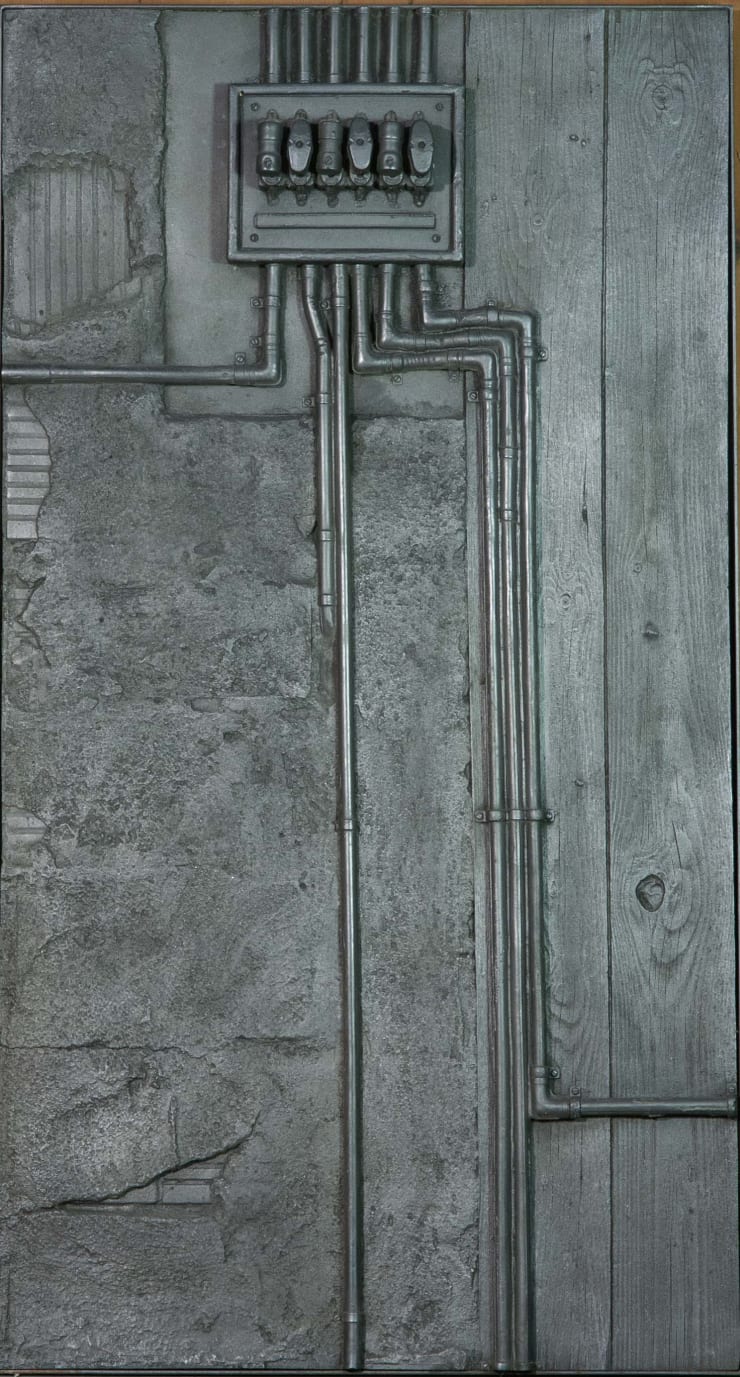 Rico Weber - Carrefour. Acrylic resin, silicone, metal, 130 x 71 cm, 51 1/8 x 28 in