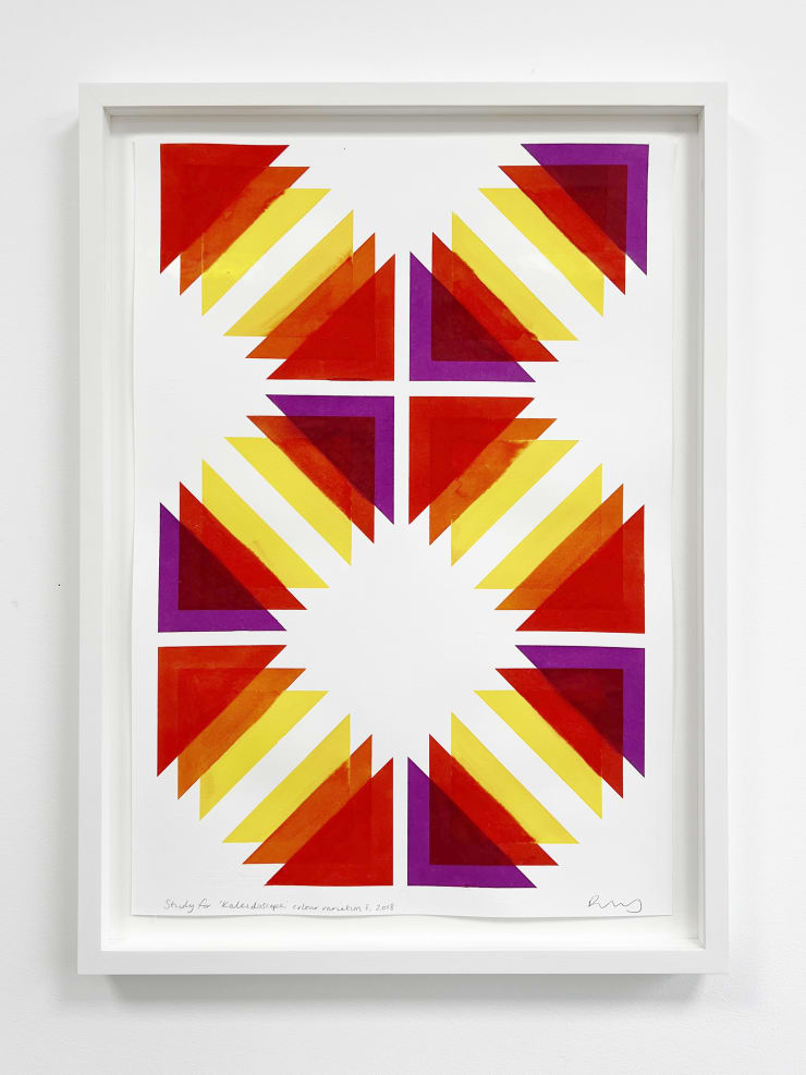 Study for 'Kaleidoscope' Colour Variation I, 2018