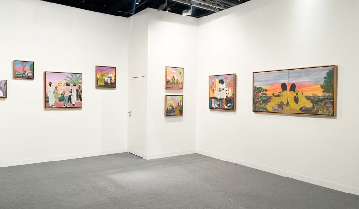 View Joana Choumali GALERIE FARAH FAKHRI Abu Dhabi Art 2025