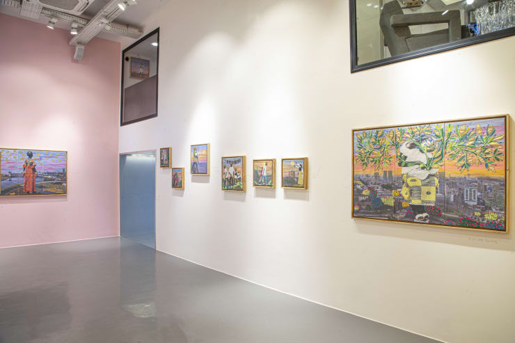 On view in Abidjan, Joana Choumali's solo presentation fo her Alba'hian series