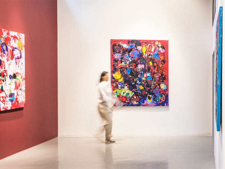 TAHER JAOUI, Fragments of the Unknown. Solo exhibition at GALERIE FARAH FAKHRI Côte d'Ivoire