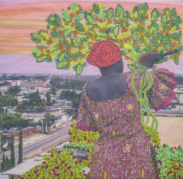 Global Voices, From whispers to bold stitches as Ivorian artist Joana Choumali explores identity and peace