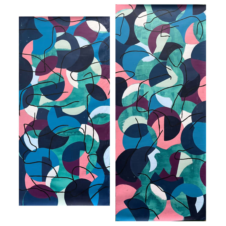 Le bleu de tes yeux (diptych) | 2023