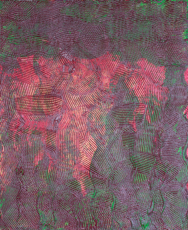 A Sand Swimming Tree by Nancy Soto 16 X 20