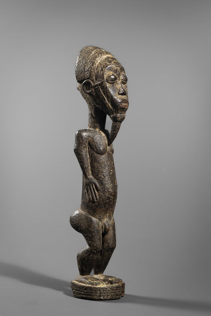 BAULE figure IVORY COAST, 38CM