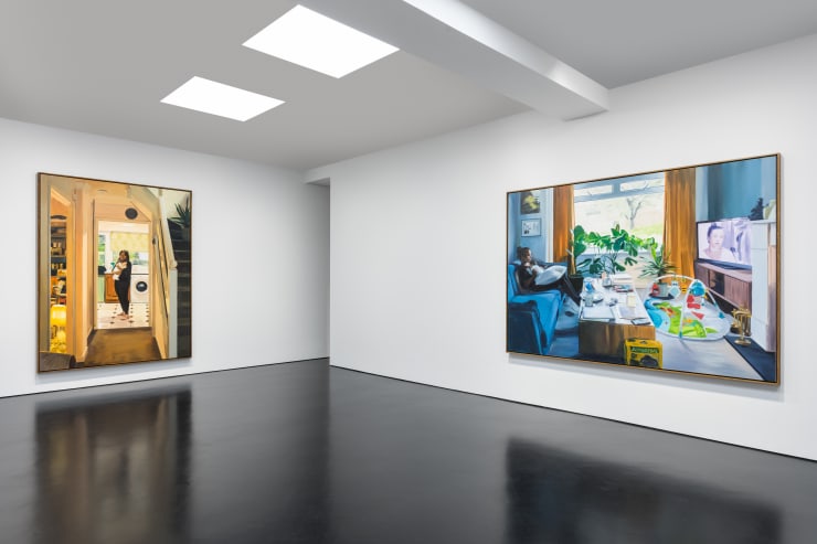 Installation View Caroline Walker Lisa Stephen Friedman Gallery London 29 April 28 May 2022 9