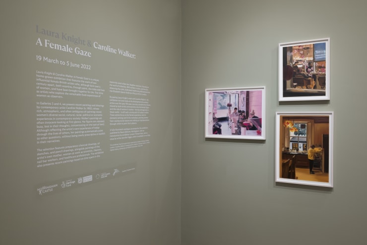 Installation View Laura Knight Caroline Walker A Female Gaze Nottingham Castle Nottingham 19 March 5 June 2022 73