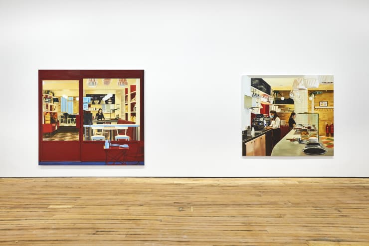 Installation View Caroline Walker Nearby Grimm Gallery New York 25 March 1 May 2021 7