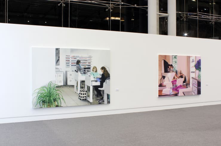 Installation View Caroline Walker Painted Ladies Space K Gwacheon Korea 6 February 31 March 2017 1