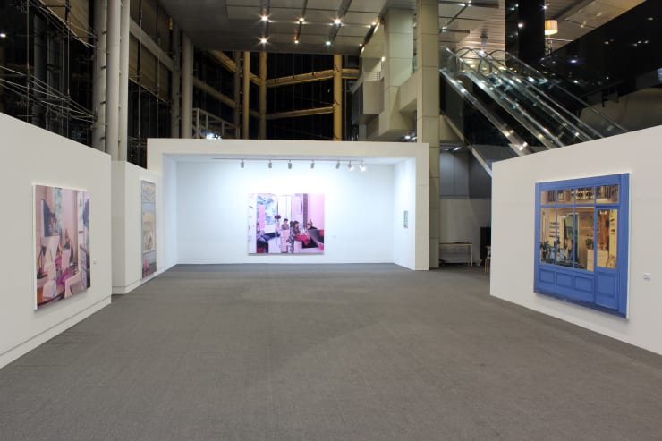 Installation View Caroline Walker Painted Ladies Space K Gwacheon Korea 6 February 31 March 2017 6