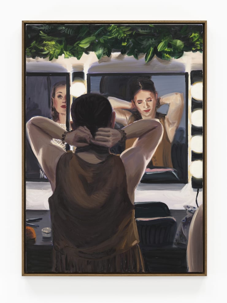 Jpg Troupers Backstage I 2024 Oil On Linen 105 X 75 Cm