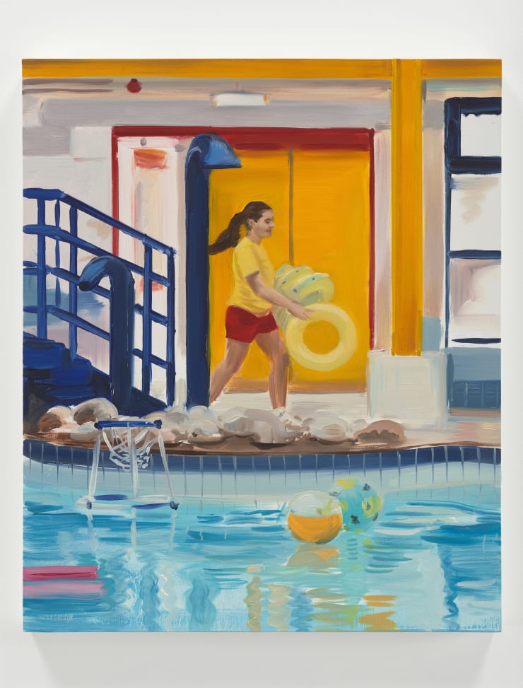 Lr Setting Up Tots Session Oil On Board 43 X 36 Cm