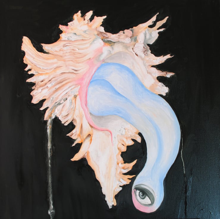 Alymamah Rashed, My open heart cries to be found (Can I be your hiding pearl?), 2023