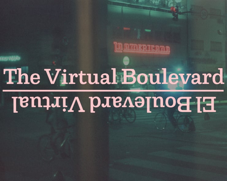 The Virtual Boulevard / El Boulevard Virtual A Night of Poetry Readings