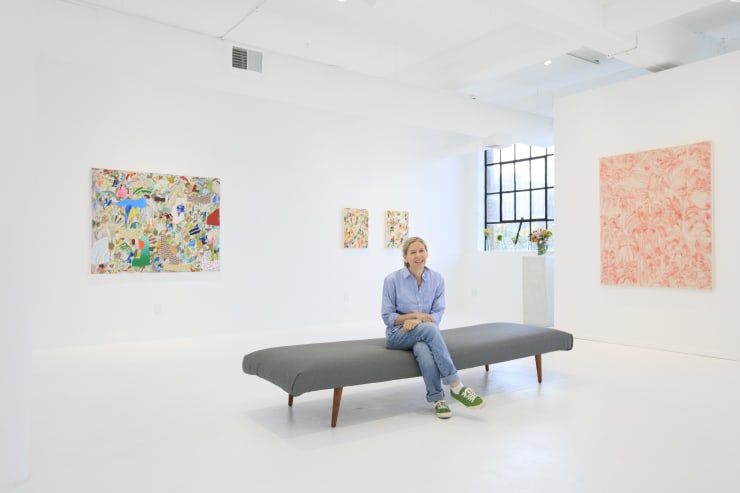 Sarah Giannobile, "Tiger Moth", installation view