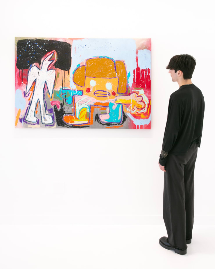 Adam Handler, "Eagle King" installation view