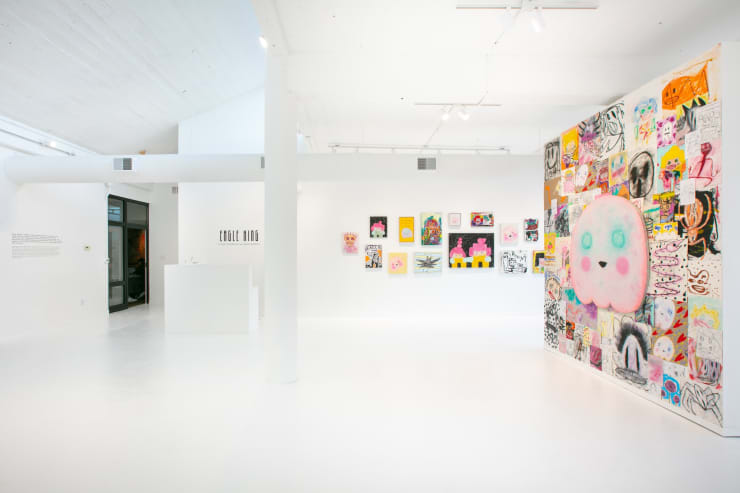 Adam Handler, "Eagle King" installation view