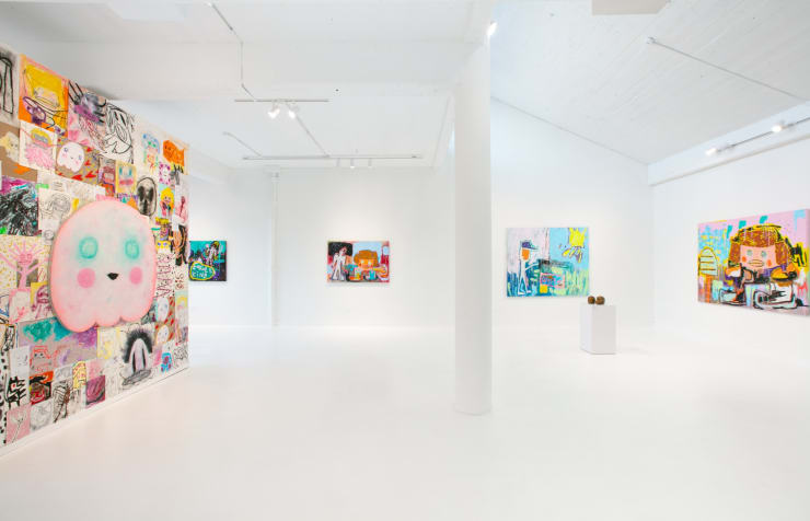 Adam Handler, "Eagle King" installation view