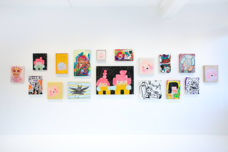 Adam Handler, "Eagle King" installation view
