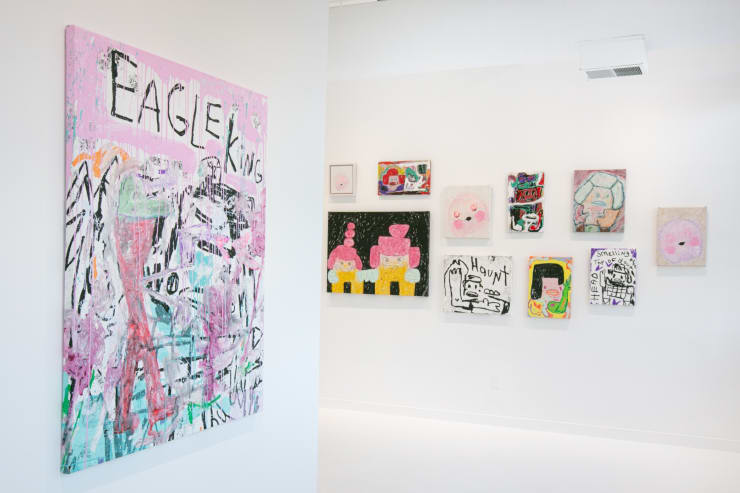 Adam Handler, "Eagle King" installation view