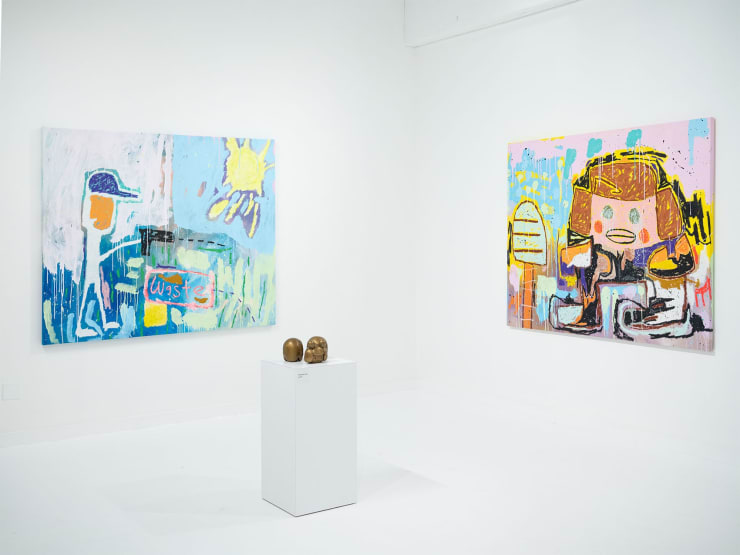 Adam Handler, "Eagle King" installation view