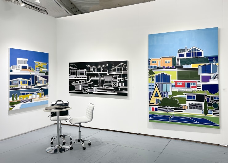 Lisa Ashinoff, SCOPE Miami Beach 2024, installation view