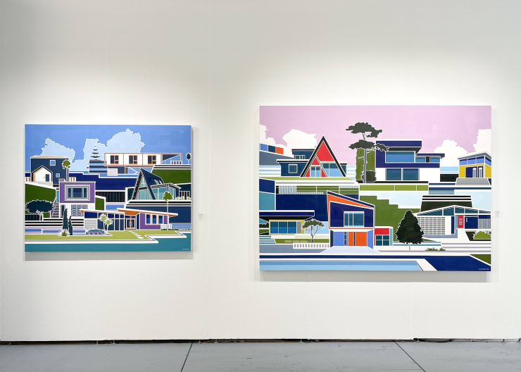Lisa Ashinoff, SCOPE Miami Beach 2024, installation view
